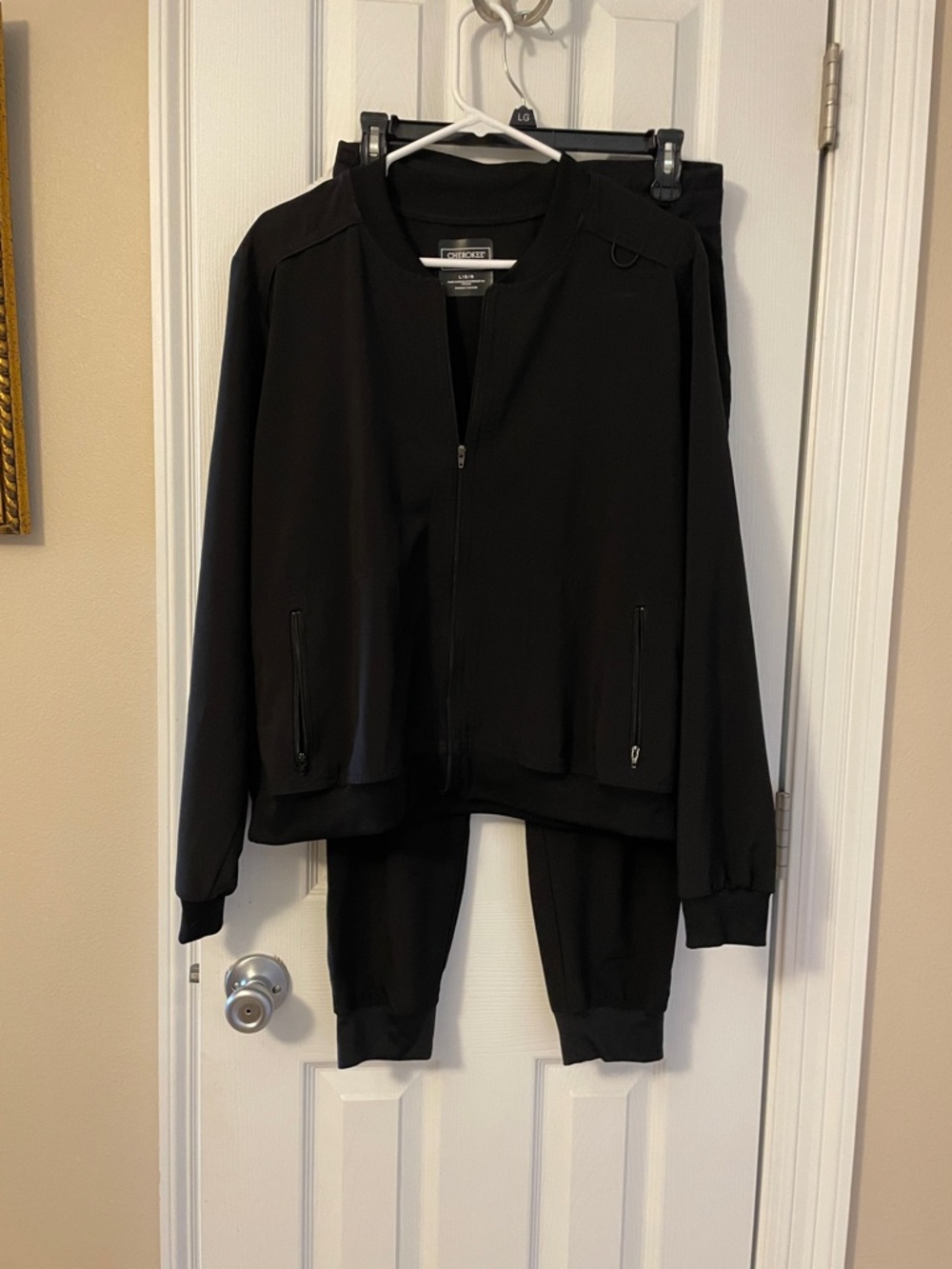 Cherokee Black Medical Uniform Jacket